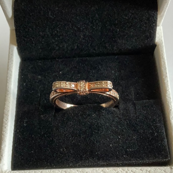 Pandora rose gold bow ring - Picture 4 of 6